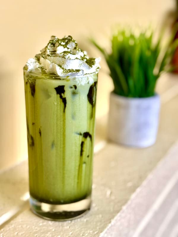 Latté au Matcha