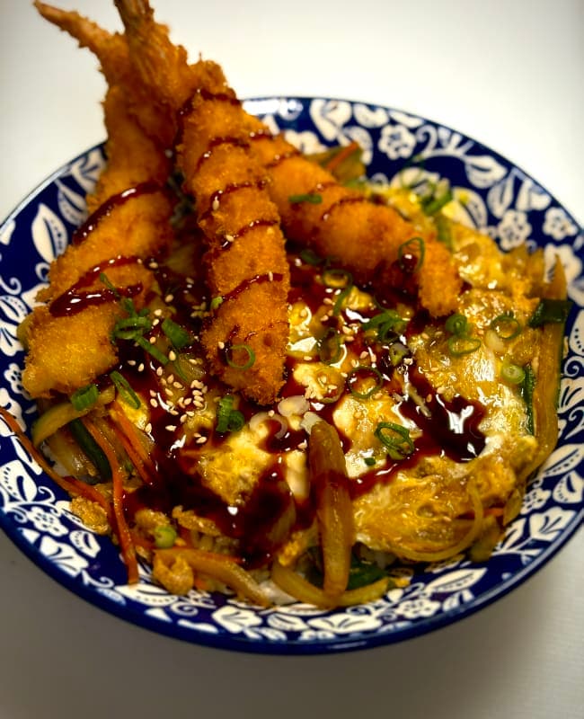 Donburi aux Crevettes