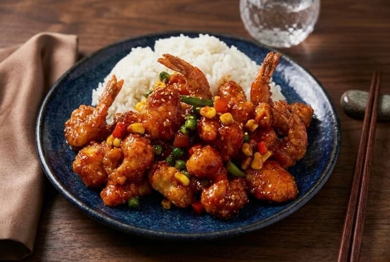Crevettes Pimentées